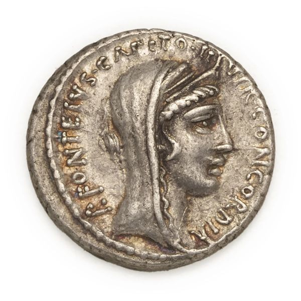 



Didia - Denario P. Fonteius P.f. Capito and T. Didius (55 a.C.) - Zecca: Roma