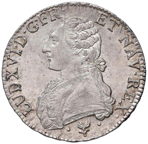 FRANCIA, LUIGI XVI (1774-1792), ECU 1788 BAYONNE