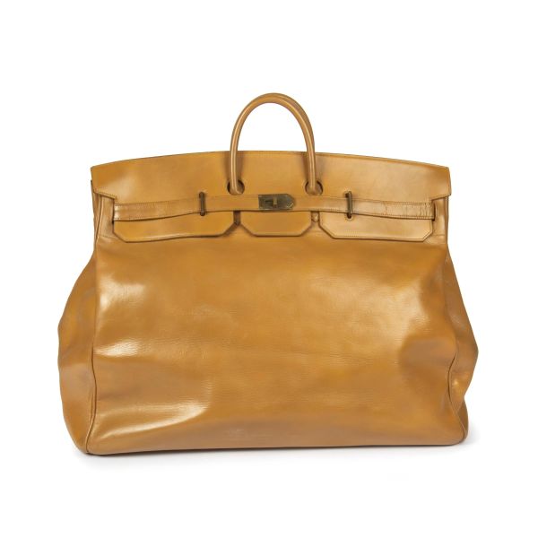HERMES DUFFLE HAUT A COURROIES