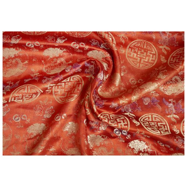 SILK FABRIC, CHINA, 20TH CENTURY