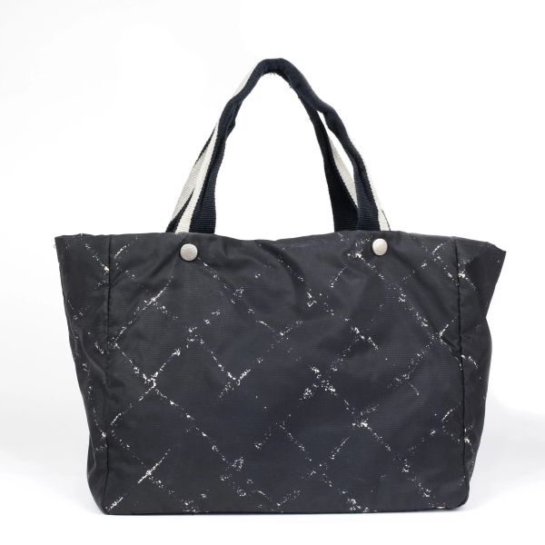 CHANEL TRAVEL CANVAS TOTE