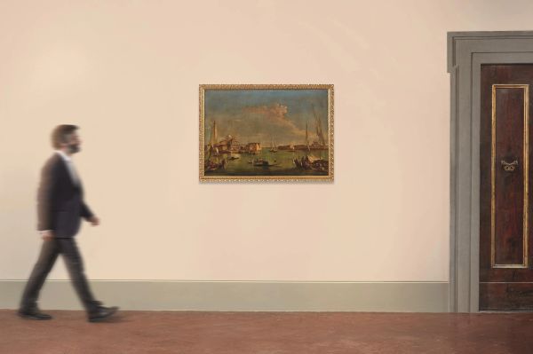 Pittore vedutista veneto del secolo XIX