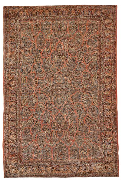 AN AMERICAN SARUK RUG, PERSIA, 1870