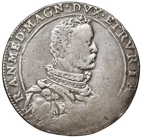FIRENZE, FRANCESCO I DE&rsquo; MEDICI (1574-1587), PIASTRA 1584
