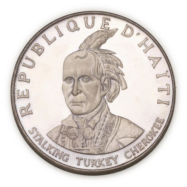 



10 Gourdes "Stalking Turkey Cherokee" 1971