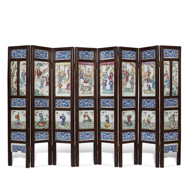 A SCREEN, CHINA, LATE QING DYNASTY, 19TH CENTURY, TONGZHI PERIOD