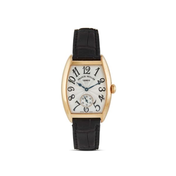 FRANCK MULLER CASABLANCA MASTER OF COMPLICATIONS REF. 7500 S6 N. 2XX YELLOW GOLD WRISTWATCH