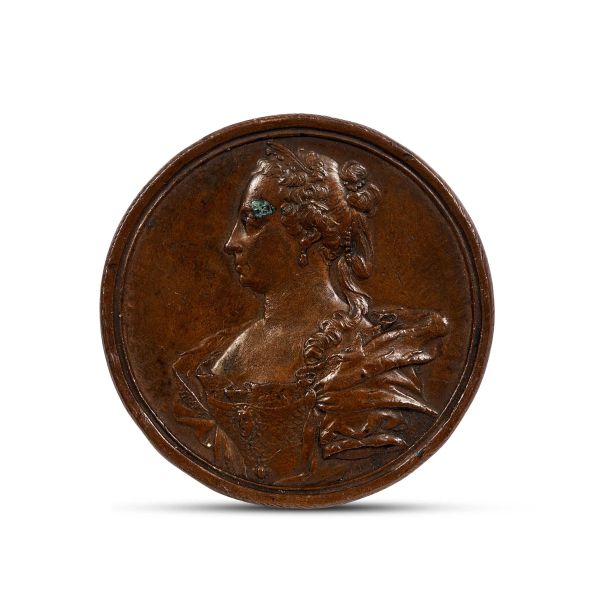 



Jean Dassier, Mary Theresa of Austria,1745, bronze