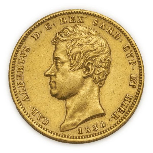 



Carlo Alberto (1831-1849) &ndash; 100 Lire 1834 &ndash; Zecca: Torino