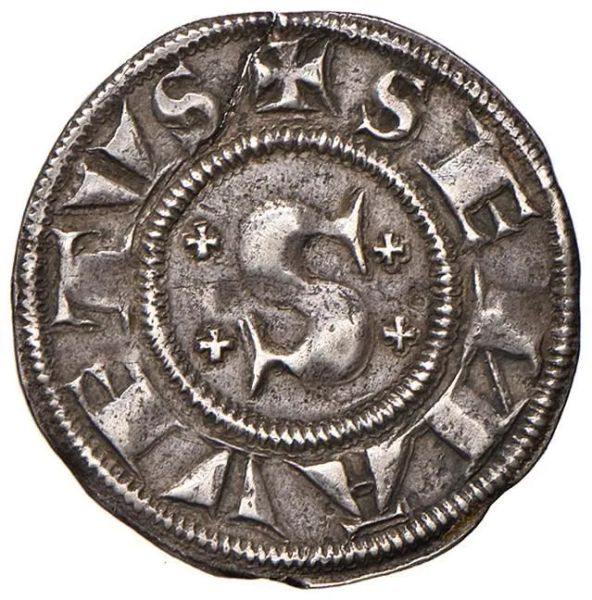 SIENA REPUBBLICA (1180 &ndash; 1390), GROSSO DA 2 SOLDI (1297- 1313)