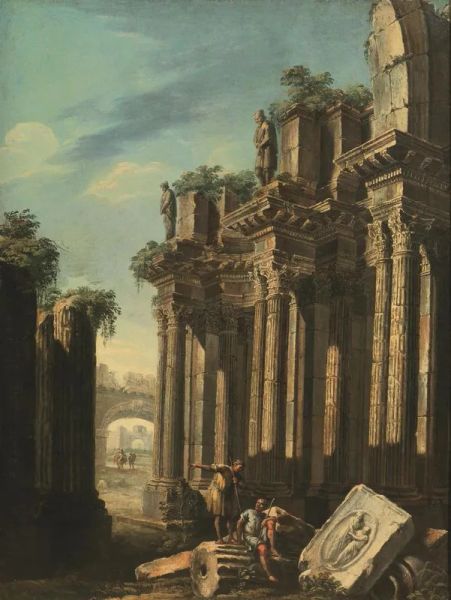 Artista attivo a Roma alla met&agrave; del XVIII secolo