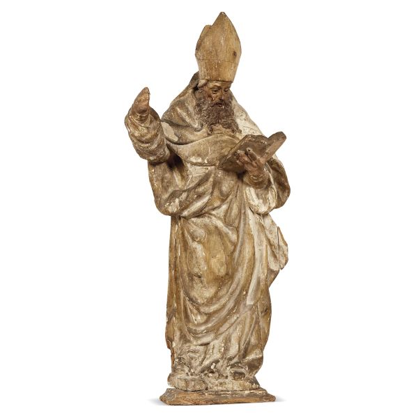 Southern Italian sculptor, 17th century, a bishop, 17th century