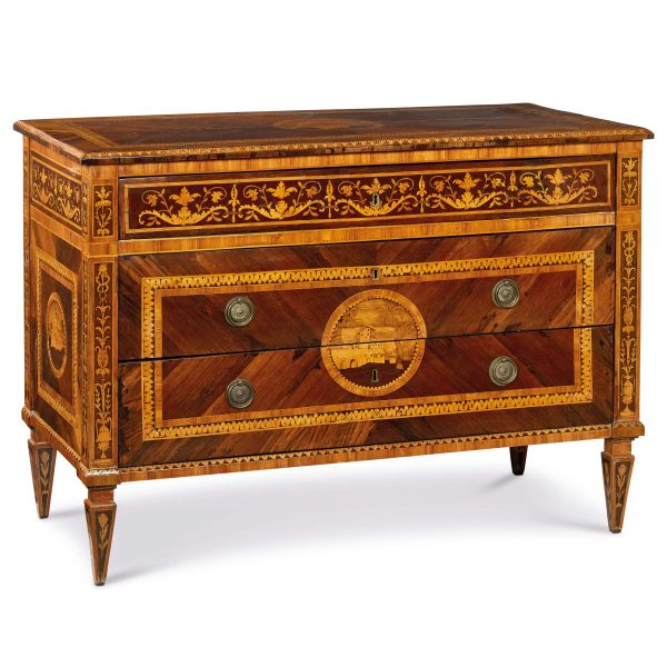 



A LOMBARD COMMODE, LATE 18TH CENTURY