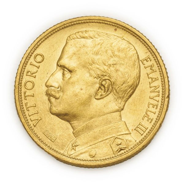 



Vittorio Emanuele III (1900-1943) &ndash; 20 Lire &ldquo;Aratrice&rdquo; 1912 &ndash; Zecca: Roma