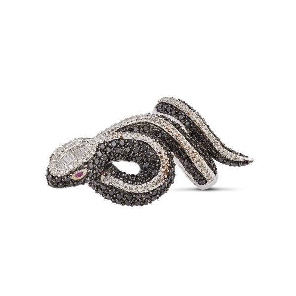 Anello a forma fashion di serpente