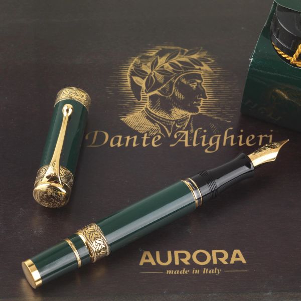 Aurora - AURORA &quot;DANTE ALIGHIERI&quot; LIMITED EDITION N. 0084/1919 FOUNTAIN PEN