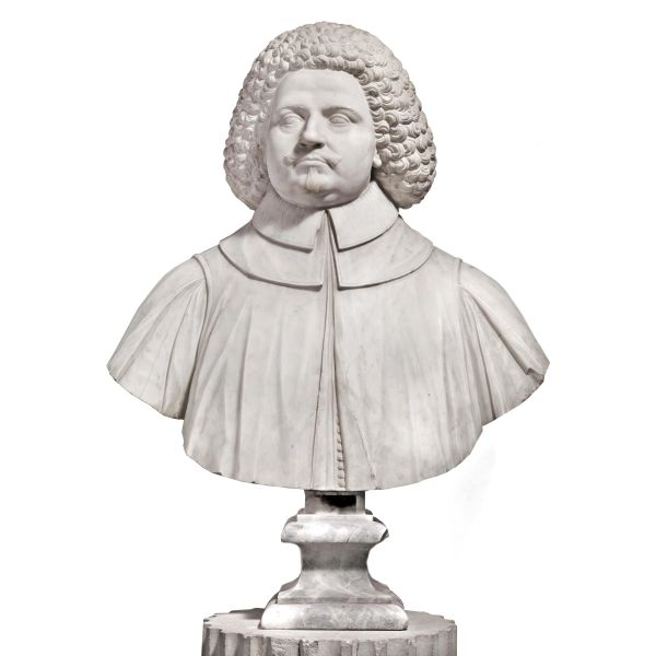 Alessandro Rondoni, bust of Antonio Corsi, marble