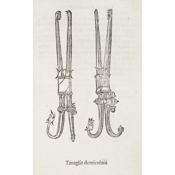 Rostini, Pietro e Lodovico. Compendio di tutta la Cirugia... da Leonardo Fioravanti ampliato. Venezia, Brigna, 1677.