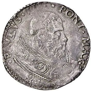 PAOLO IV (GIANPIETRO CARAFA 1555 - 1559), BIANCO O PAOLO