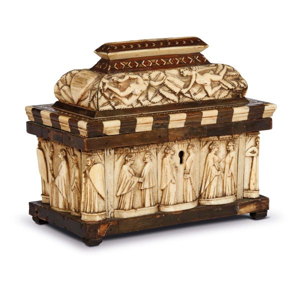 



COFANETTO, BOTTEGA DEGLI EMBRIACHI, PRIMO QUARTO SECOLO XV