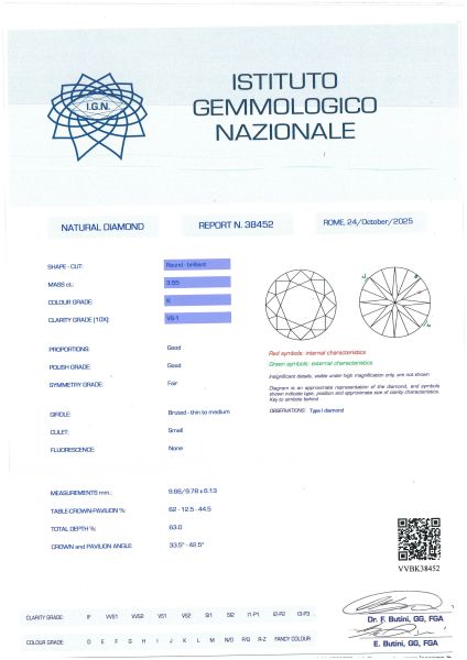 ANELLO CONTRARIE CON DIAMANTI