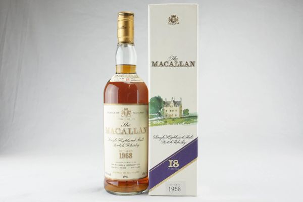 The Macallan 1968 シングルモルトウイスキー Macallan 1968 - Asta Dal Rosso all'Oro - Whisky e Distillati da