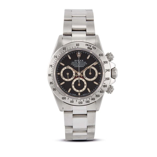 Rolex - 



ROLEX DAYTONA REF. 16520 N. W8219XX STAINLESS STEEL WRISTWATCH, 1996