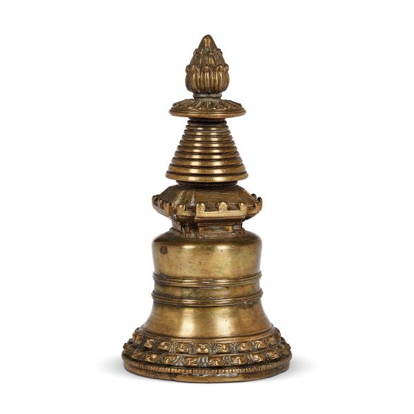 



STUPA IN BRONZO, CINA, DINASTIA QING, SEC. XVIII