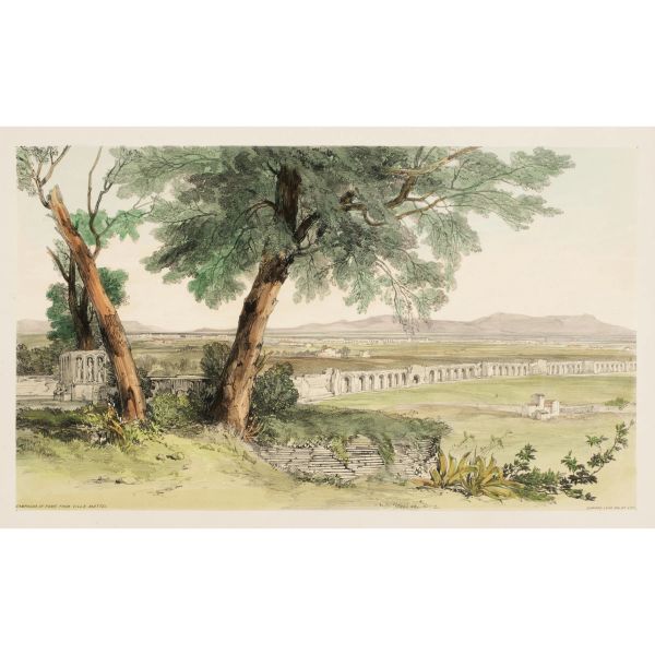 Lear, Edward. Views in Rome and its environs; drawn from nature and on stone. Londra, Hullmandel per Lean, 1841.