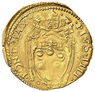 PIO IV (GIOVANNANGELO DE&rsquo; MEDICI 1559 - 1565), SCUDO D&rsquo;ORO DEL SOLE