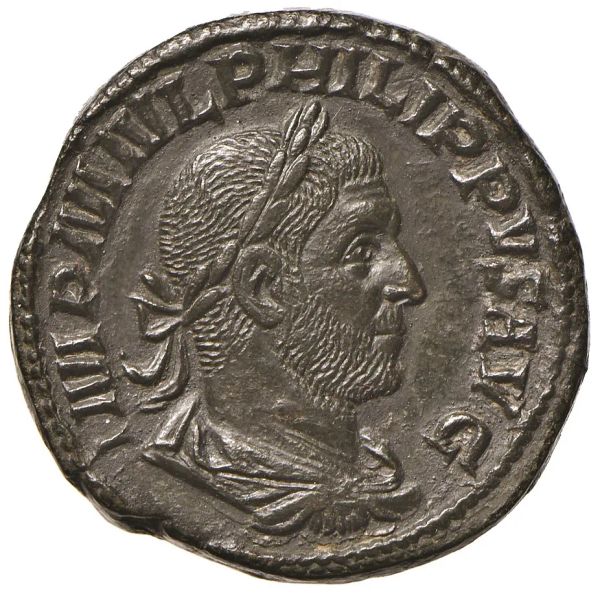 IMPERO ROMANO. FILIPPO I (238-244 d. C.) SESTERZIO, zecca di Roma
