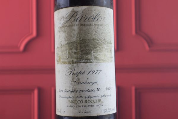 



Barolo Prap&ograve; Bricco Rocche Ceretto 1977