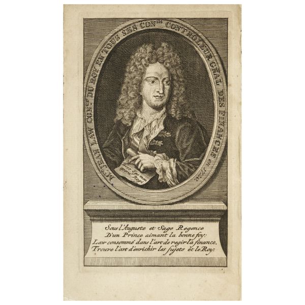 Law, John. Considerations sur le commerce et sur l'argent. L’Aia, Neaulme, 1720.