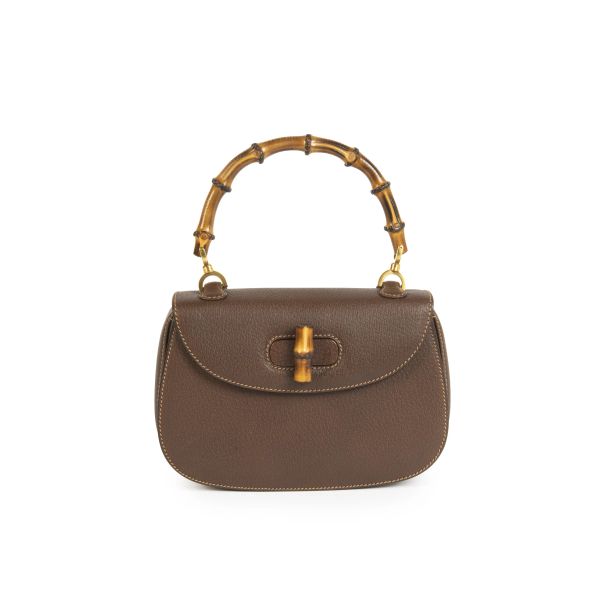 GUCCI TOP HANDLE BAMBOO BAG