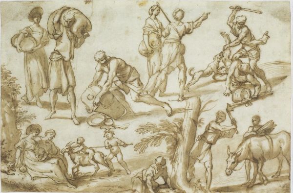 Pittore di Casa Piola con Domenico Piola?, fine sec. XVII / inizio sec. XVIII