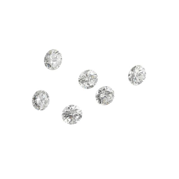 GROUP OF SIX DIAMONDS