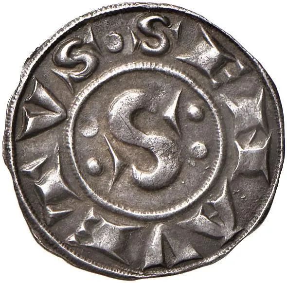 SIENA REPUBBLICA (1180 &ndash; 1390), GROSSO DA 12 DENARI V SERIE (1211-1250)