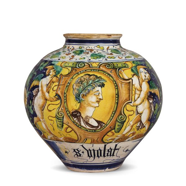 GRANDE VASO A BOCCIA, VENEZIA, MASTRO DOMENICO E COLLABORATORI, 1560 CIRCA