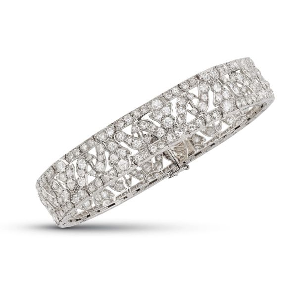 BRACCIALE A FASCIA CON DIAMANTI