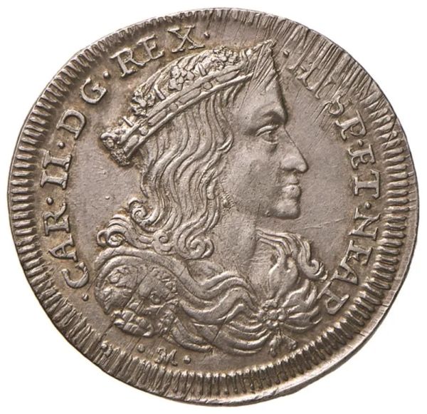 NAPOLI CARLO II (1674-1700) TAR&Igrave;&rsquo; 1699