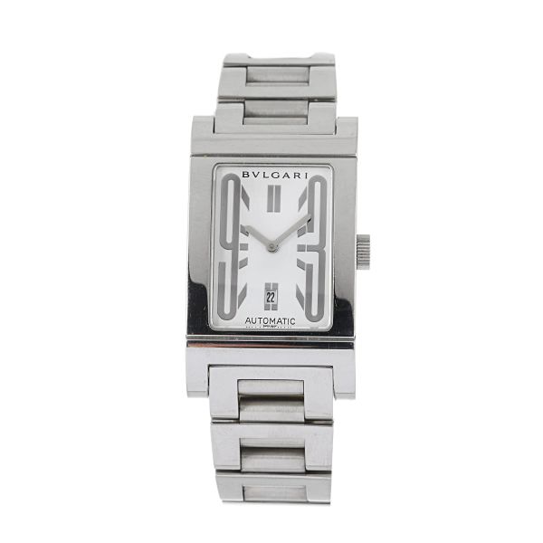 



BULGARI RETTANGOLO REF. RT 45 S STAINLESS STEEL WRISTWATCH, 2015