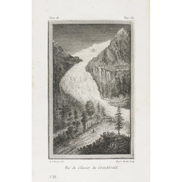 Bourrit, Marc Theodore. Description des Alpes Pennines et Rhetiennes. Ginevra, Bonnant, 1781.
