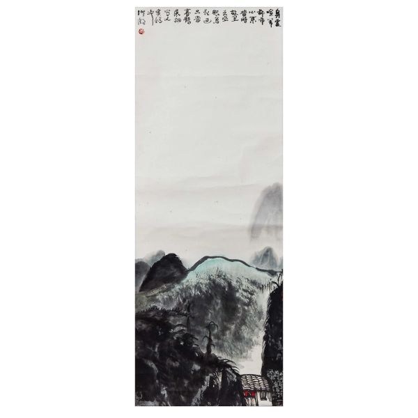 DUE SCROLL SU CARTA, CINA, DINASTIA QING, SEC. XX