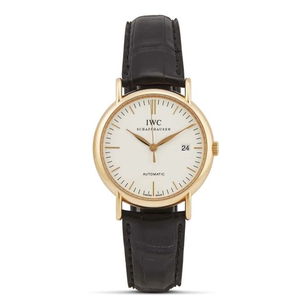 IWC PORTOFINO N. 32276XX YELLOW GOLD WRISTWATCH