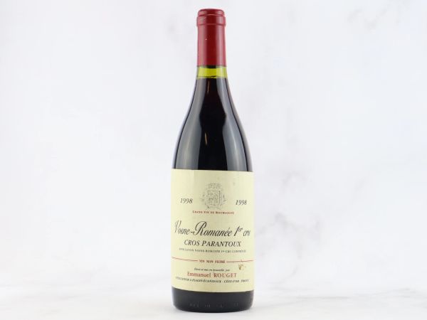 



Vosne-Roman&eacute;e Au Cros Parantoux Domaine Emmanuel Rouget 1998