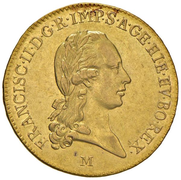      MILANO FRANCESCO II D&rsquo;ASBURGO (1792-1796) SOVRANO 1796 
