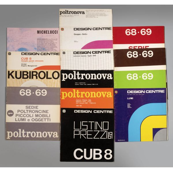 



COLLECTION OF 24 POLTRONOVA CATALOGUES