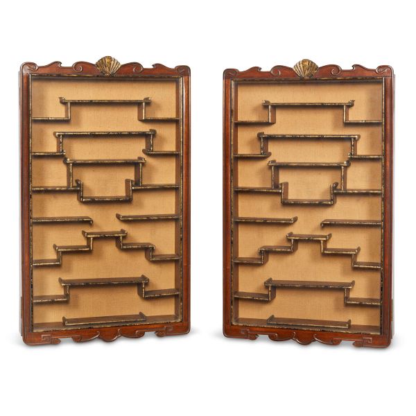 



PAIR OF DISPLAY CASES, CHINA, XX C.