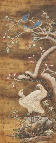 A PAINTING, CHINA, QING DYNASTY,&nbsp; 19TH CENTURY