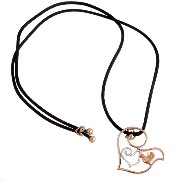 



CHANTECLER NECKLACE IN 18KT ROSE AND WHITE GOLD